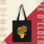 Load image into Gallery viewer, The Van Gogh Edition Sunflowers Tote Bag
