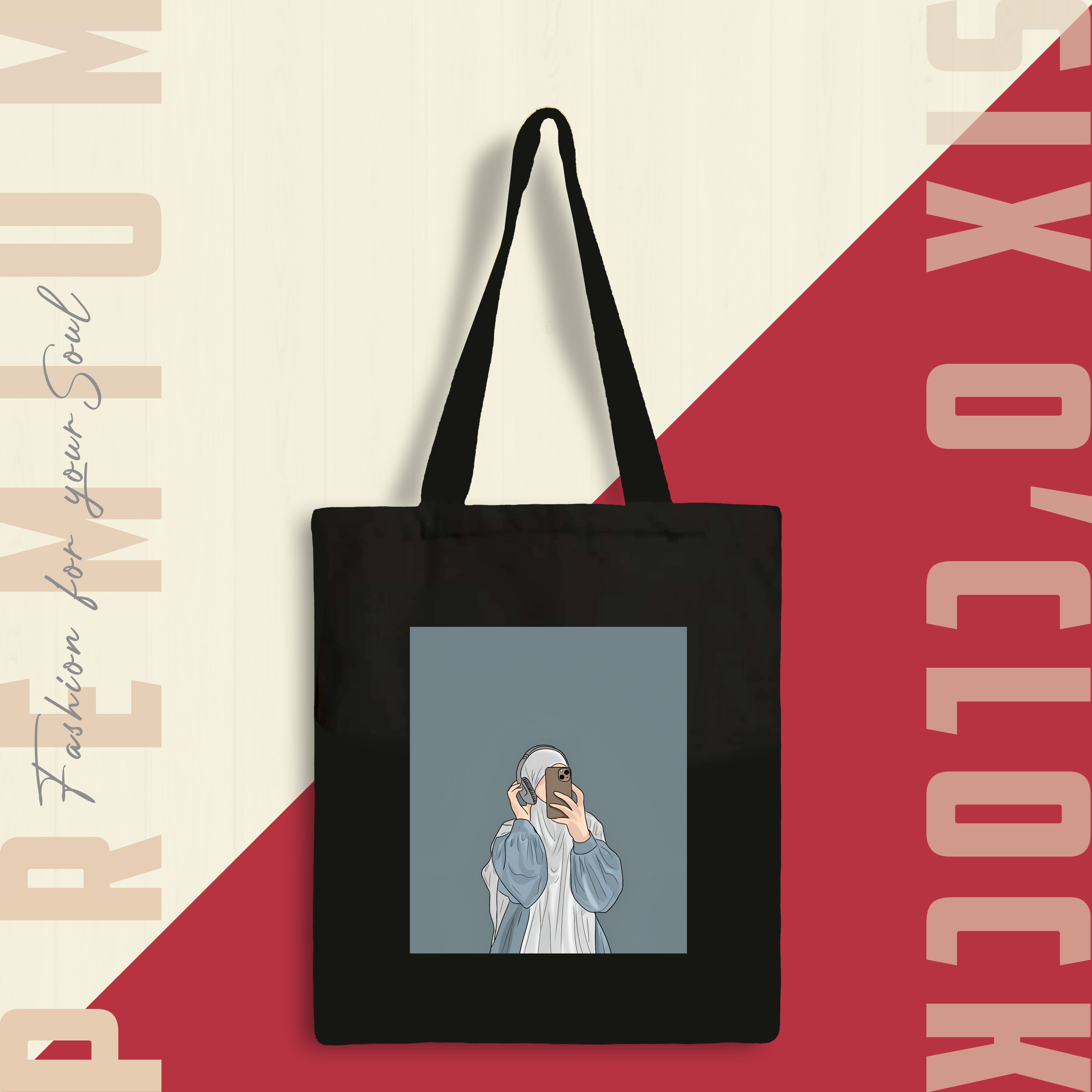 Hijab Girl Edition Tote Bag V.10