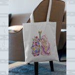 Load image into Gallery viewer, Anatomy In Bloom Edition Tote Bag

