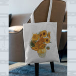 Load image into Gallery viewer, The Van Gogh Edition Sunflowers Tote Bag
