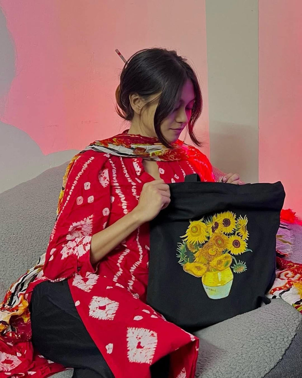 The Van Gogh Edition Sunflowers Tote Bag