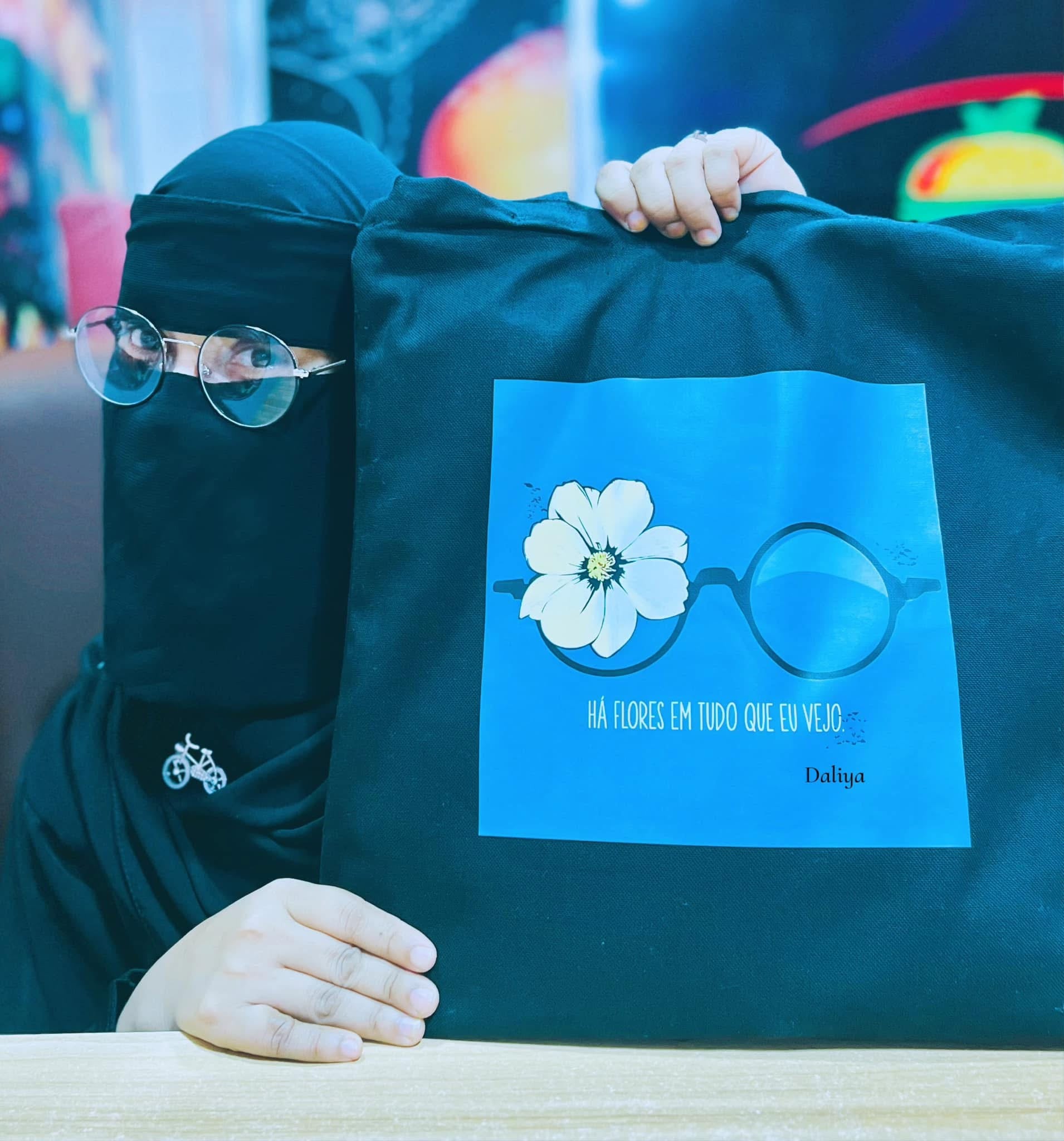 Eyeglass & Flower Edition Special Tote Bag