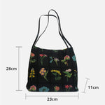 Load image into Gallery viewer, Signature Embroidered Floral Tote Bag
