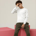 Full Sleeve White T-Shirt